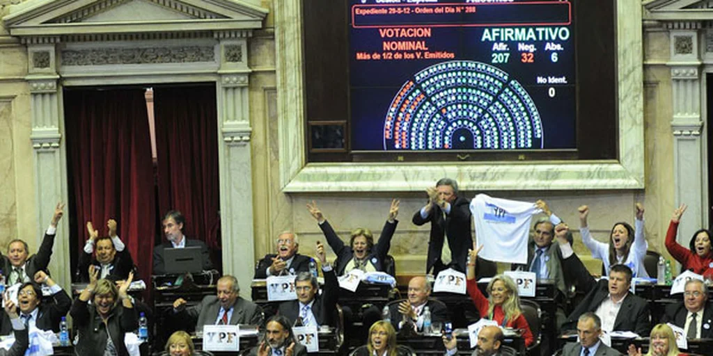 Diputados aprobó la expropiación con 207 votos afirmativos.