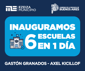 Municipio Ezeiza - Inauguramos escuelas