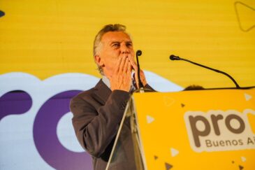 Mauricio Macri encabezó un acto del PRO en Vicente López