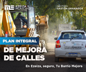 Municipio Ezeiza - Mejora de calles